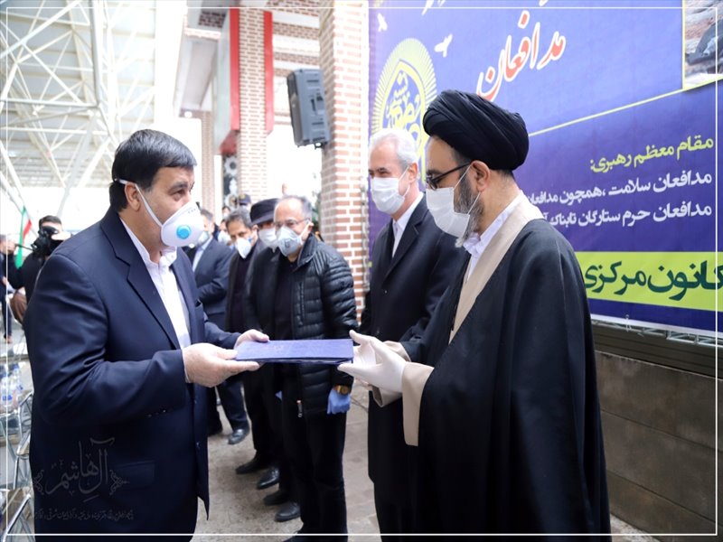 مراسم تجلیل از مدافعان خاموش