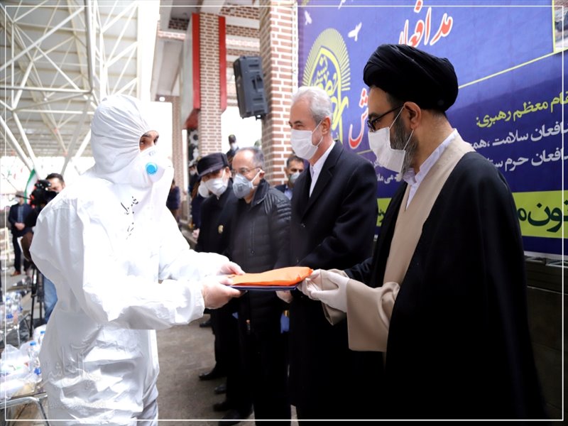 مراسم تجلیل از مدافعان خاموش