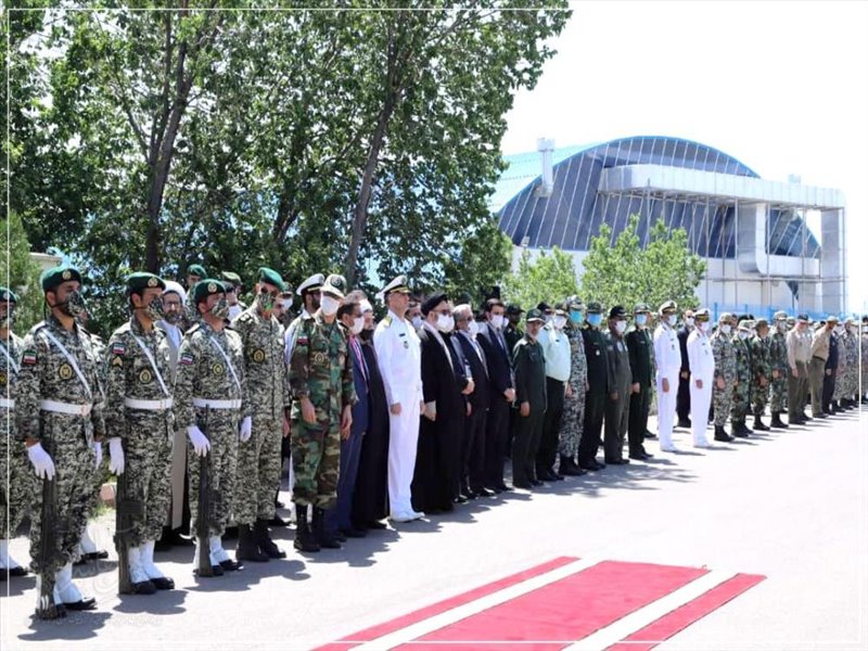 مراسم استقبال از پیکر شهید «عادل قاسم‌زاده» در تبریز