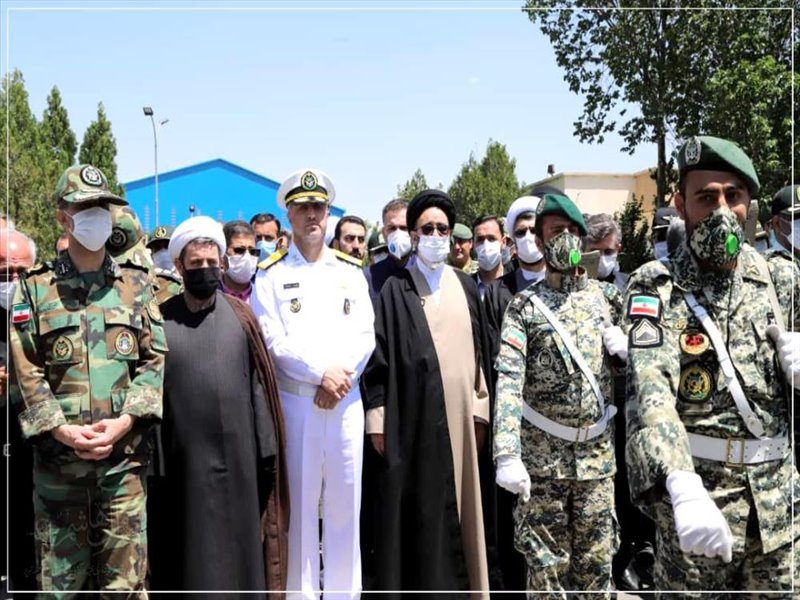مراسم استقبال از پیکر شهید «عادل قاسم‌زاده» در تبریز