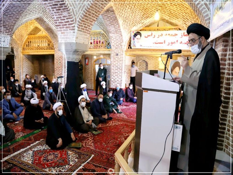 مراسم معارفه امام جمعه جدید هشترود
