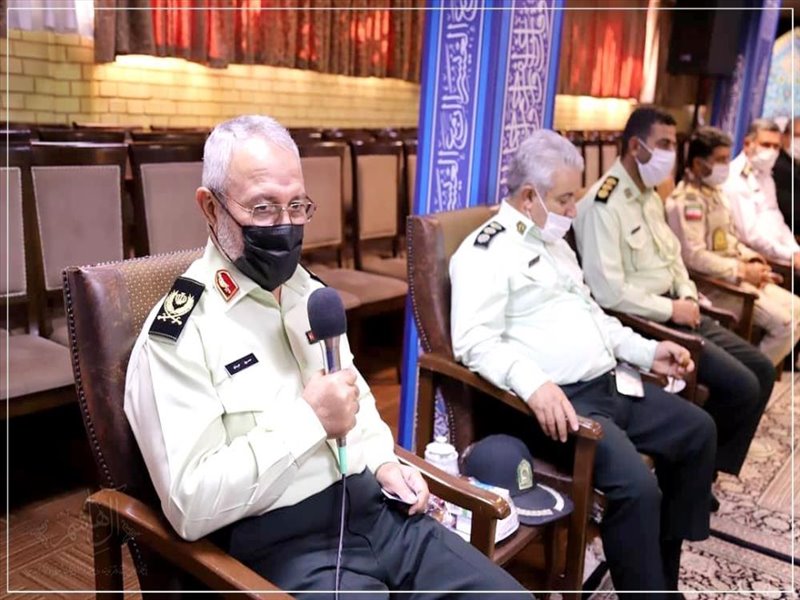 به مناسبت هفته نیروی انتظامی صورت گرفت