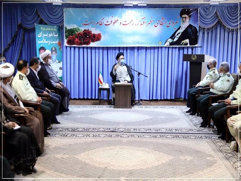 به مناسبت هفته نیروی انتظامی صورت گرفت