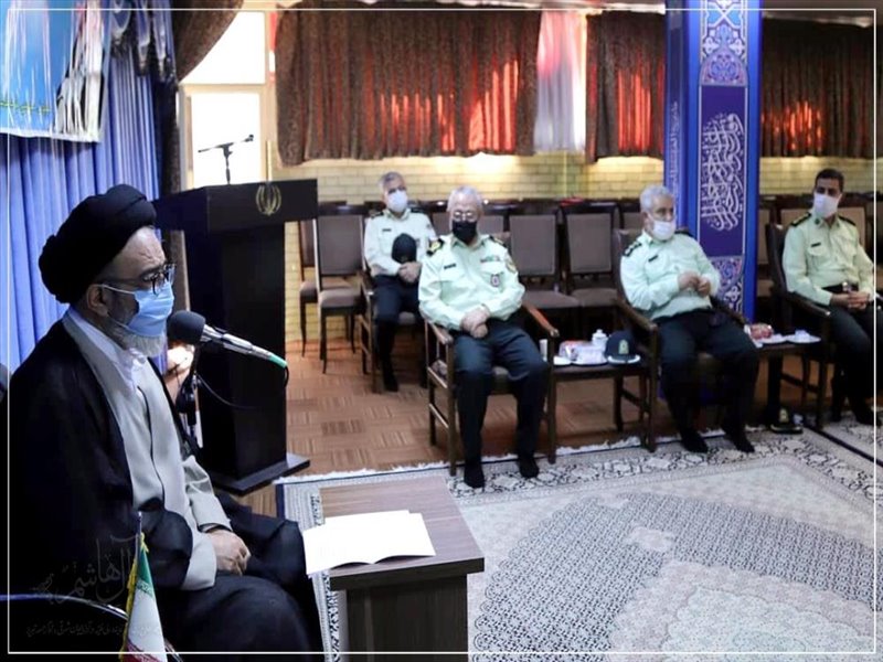 به مناسبت هفته نیروی انتظامی صورت گرفت