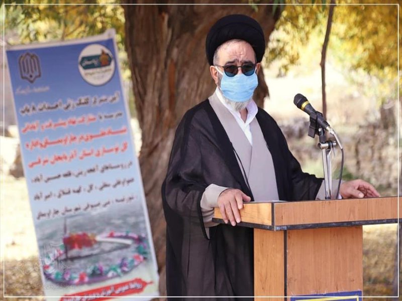 مراسم کلنگ زنی در روستاهای شهرستان چاراویماق
