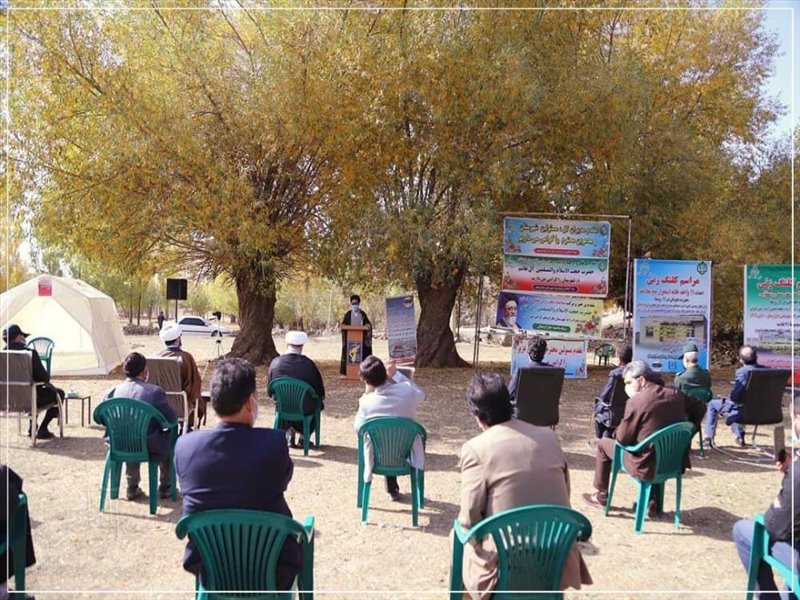 مراسم کلنگ زنی در روستاهای شهرستان چاراویماق