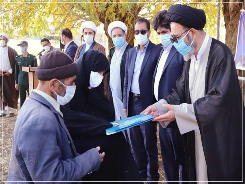 مراسم کلنگ زنی در روستاهای شهرستان چاراویماق