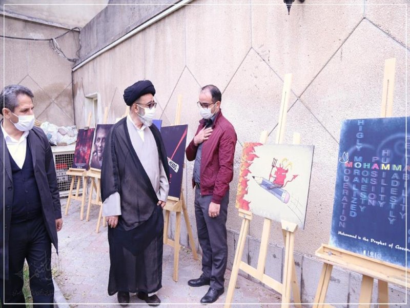 آیین رونمایی از کارگاه طراحی پوستر «رحمه للعالمین» در تبریز