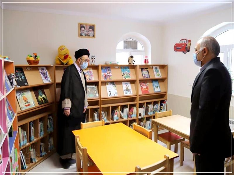 آئين بازگشايی کتابخانه عمومی پروين اعتصامی تبريز