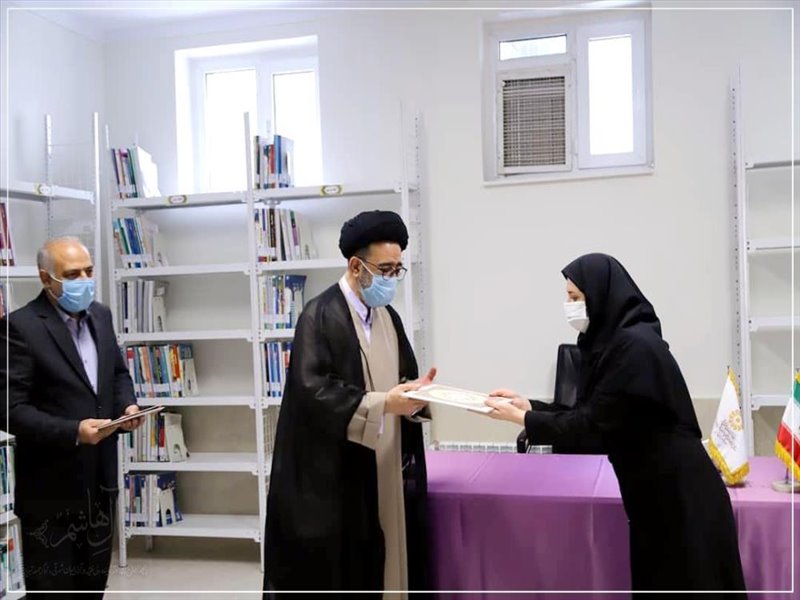 آئين بازگشايی کتابخانه عمومی پروين اعتصامی تبريز