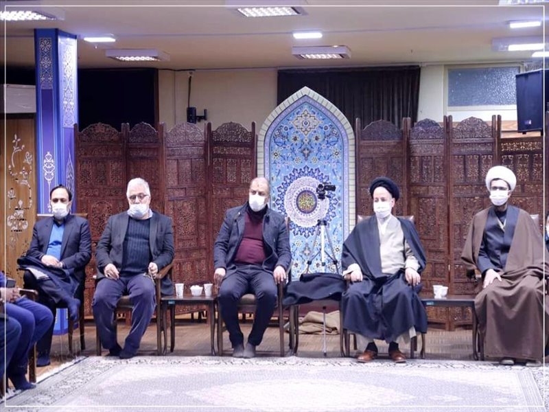 دیدار خیرین هیئت مکتب النبی آذربایجانی های مقیم تهران با نماینده ولی فقیه در استان