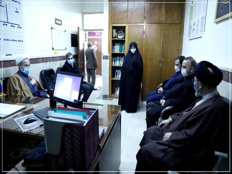 بازید نماینده ولی فقیه در استان از موسسه آموزشی فرهنگی ميثاق تبریز