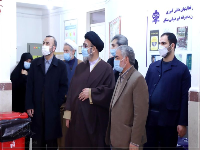 بازید نماینده ولی فقیه در استان از موسسه آموزشی فرهنگی ميثاق تبریز