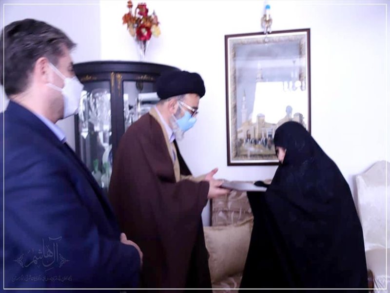 به مناسبت روز تکریم مادران و همسران شهدا صورت گرفت