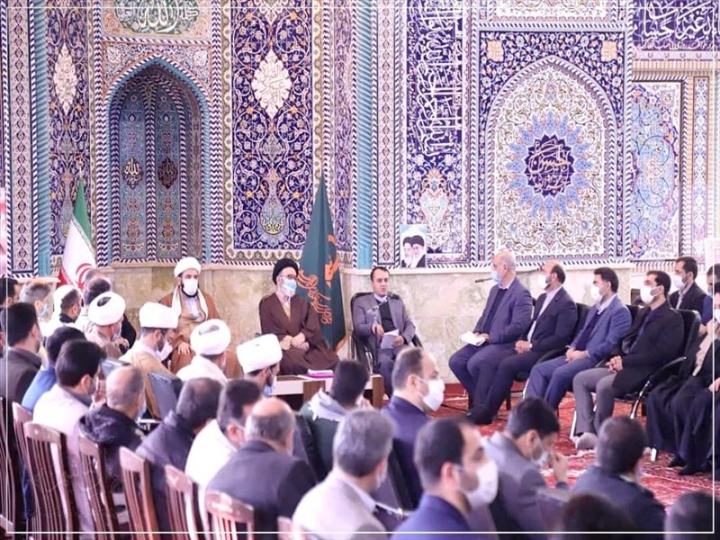 سفر نماینده ولی فقیه به منطقه آزاد ارس و دیدار با مسئولان و علمای شهرستان جلفا