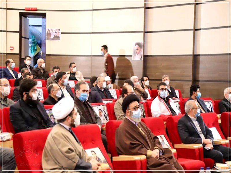 مراسم تجلیل از جهادگران سلامت در دانشگاه پیام نور تبریز