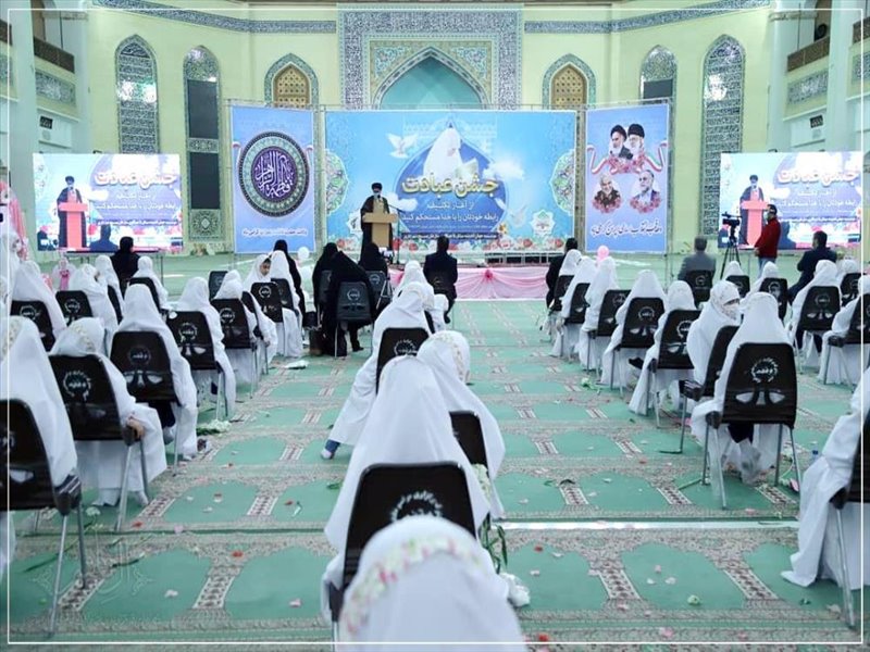 مراسم جشن تکلیف دانش آموزان دختر مدارس تبریز