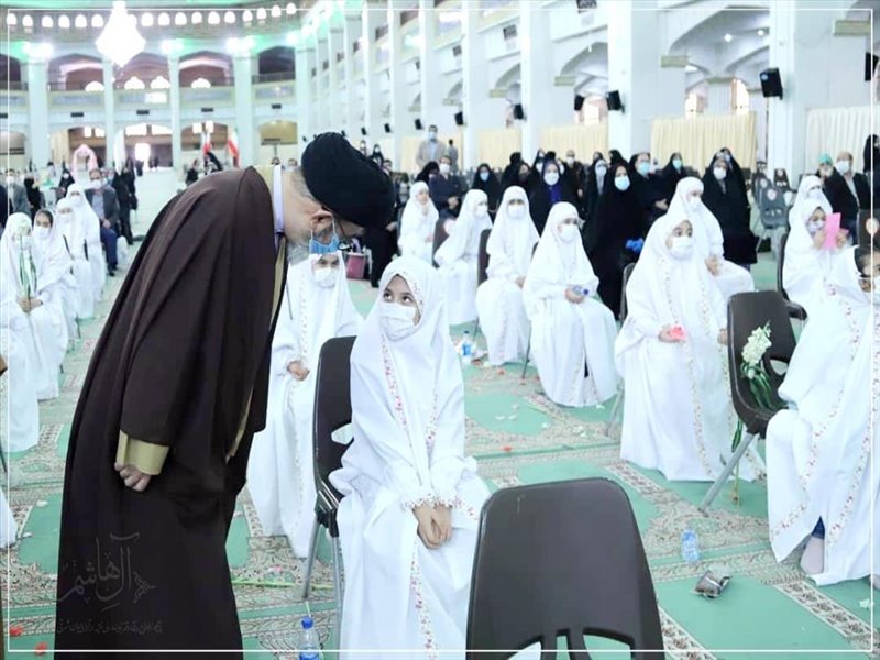 مراسم جشن تکلیف دانش آموزان دختر مدارس تبریز