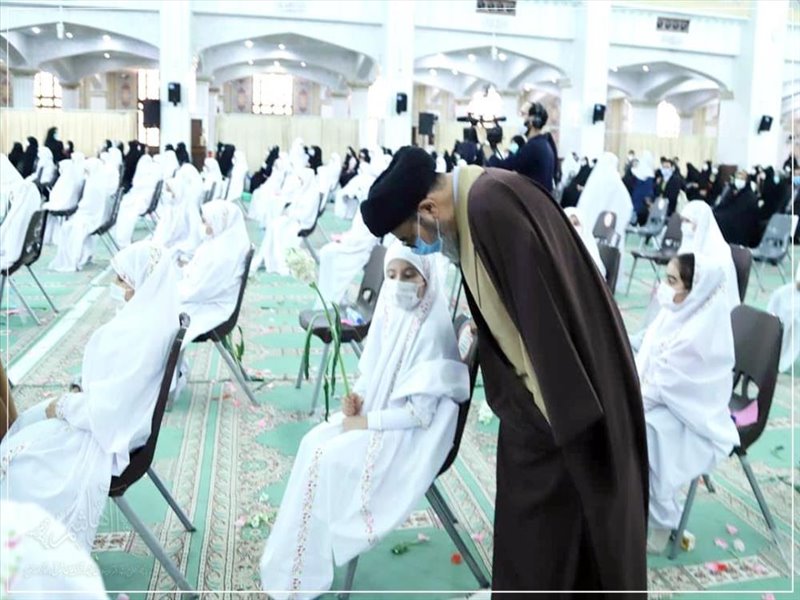 مراسم جشن تکلیف دانش آموزان دختر مدارس تبریز