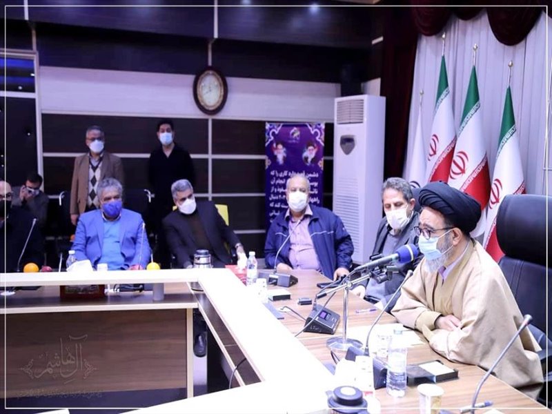 دیدار امام جمعه تبریز با عوامل تولید سریال جلال