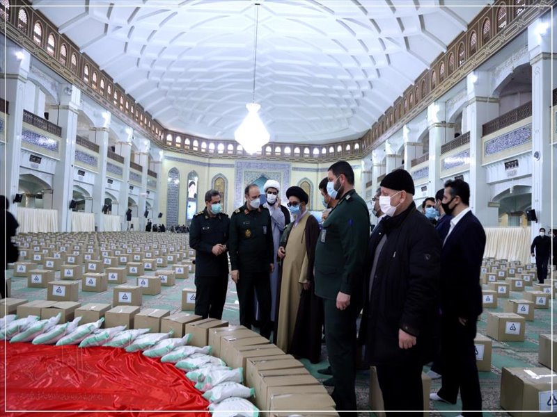 رزمایش کمک مومنانه بسیج کارگری سپاه عاشورا