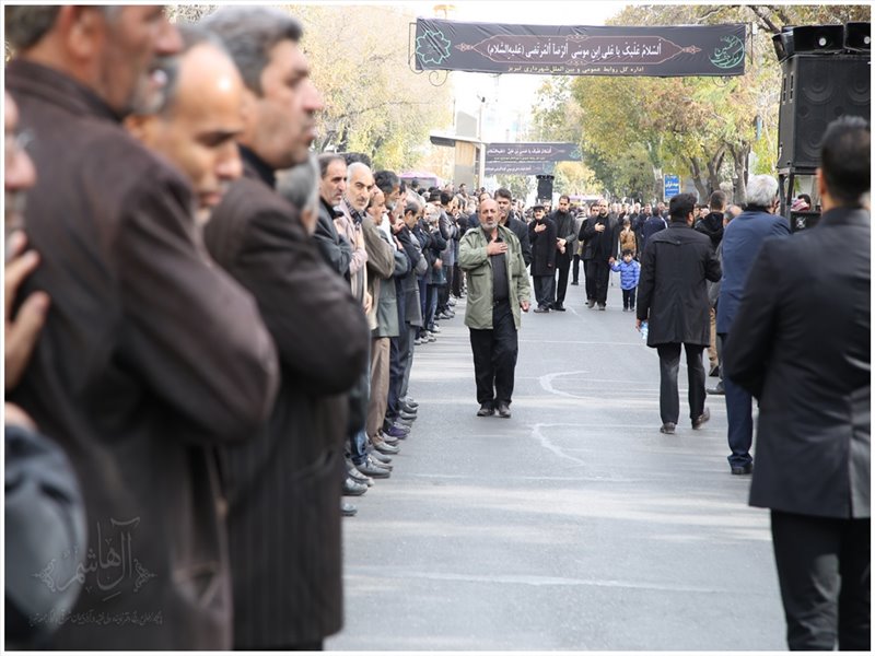 سوگواری شهادت حضرت ثامن الحجج (ع) در تبریز