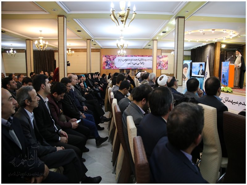 آیین تکریم کارکنان حوزه برون مرزی صدا و سیمای مرکز آذربایجان شرقی