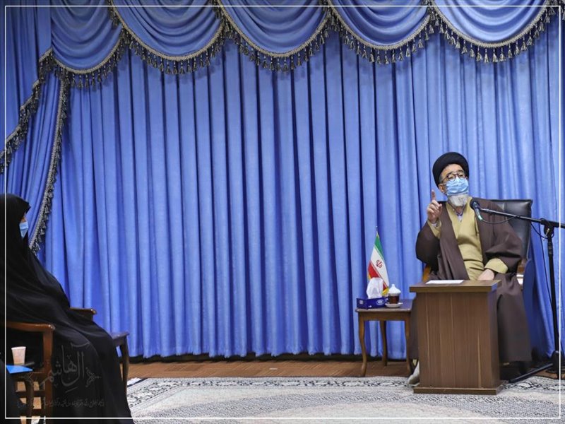 دیدار مدیران مدارس علوم دینی حوزه علمیه خواهران استان