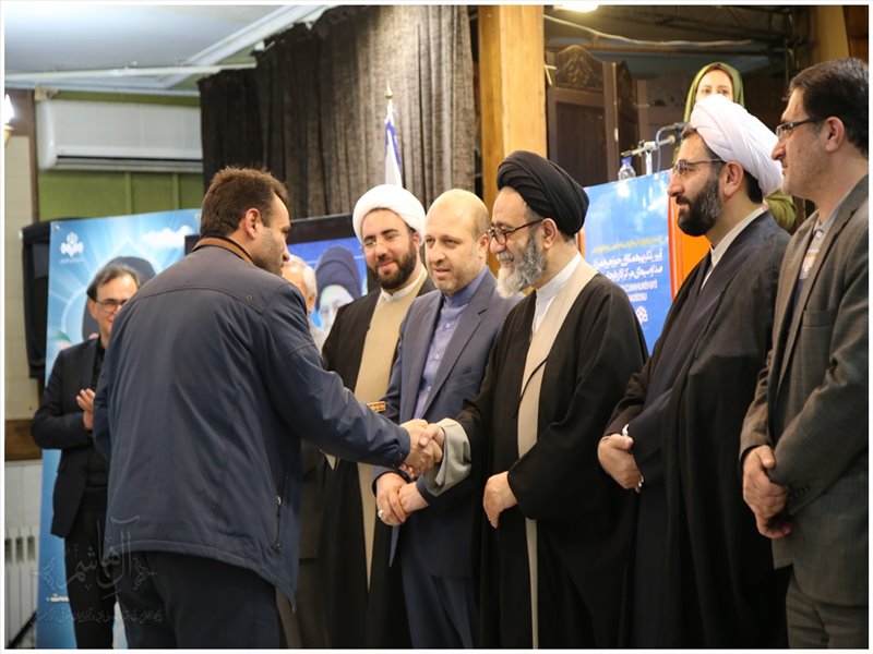 آیین تکریم کارکنان حوزه برون مرزی صدا و سیمای مرکز آذربایجان شرقی