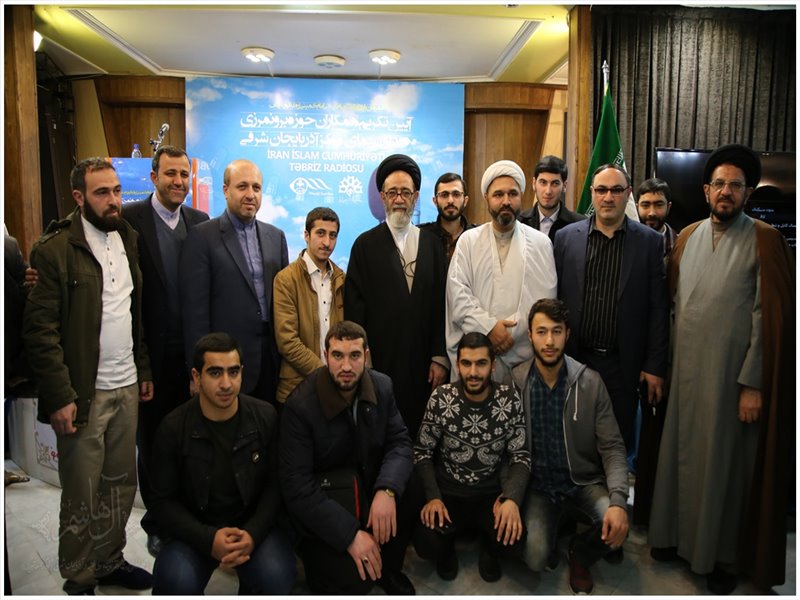 آیین تکریم کارکنان حوزه برون مرزی صدا و سیمای مرکز آذربایجان شرقی
