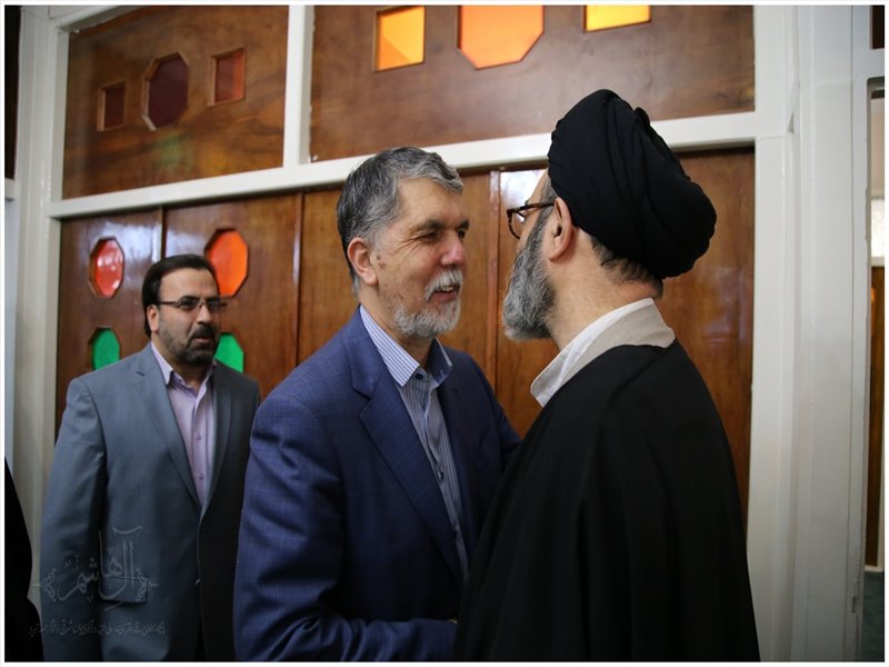 وزیر فرهنگ و ارشاد اسلامی با امام جمعه تبریز دیدار کرد