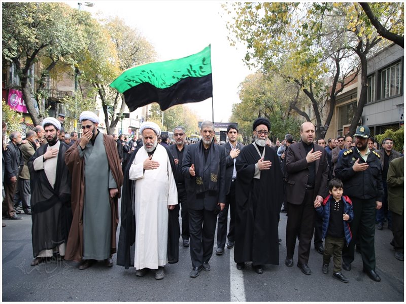 سوگواری شهادت حضرت ثامن الحجج (ع) در تبریز