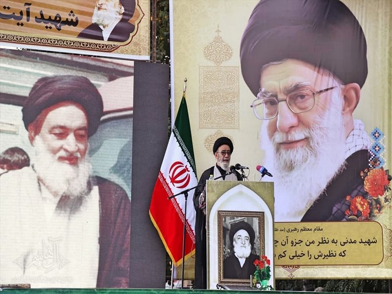 بزرگداشت چهلمین سالگرد شهید محراب آیت الله مدنی در شهرستان آذرشهر