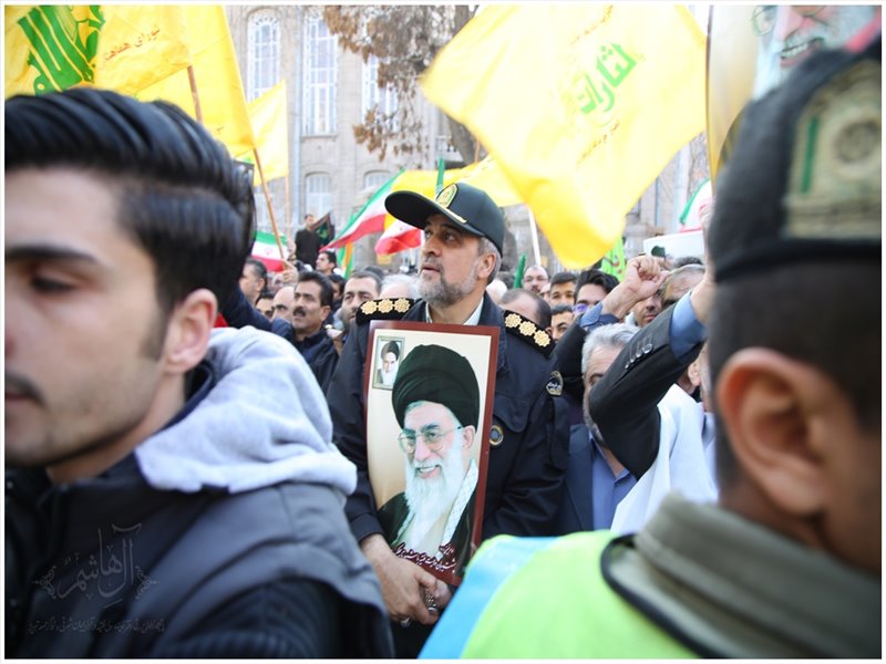 خروش انقلابی مردم تبریز علیه فتنه گران