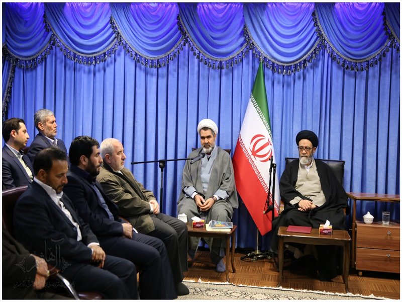 دیدار خادمان شهرک آسمانی فاطمیون تبریز