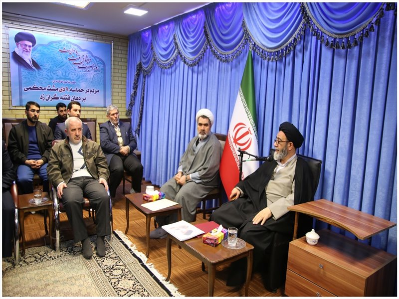 دیدار خادمان شهرک آسمانی فاطمیون تبریز