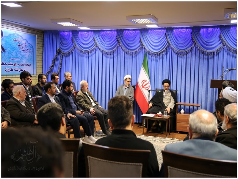 دیدار خادمان شهرک آسمانی فاطمیون تبریز