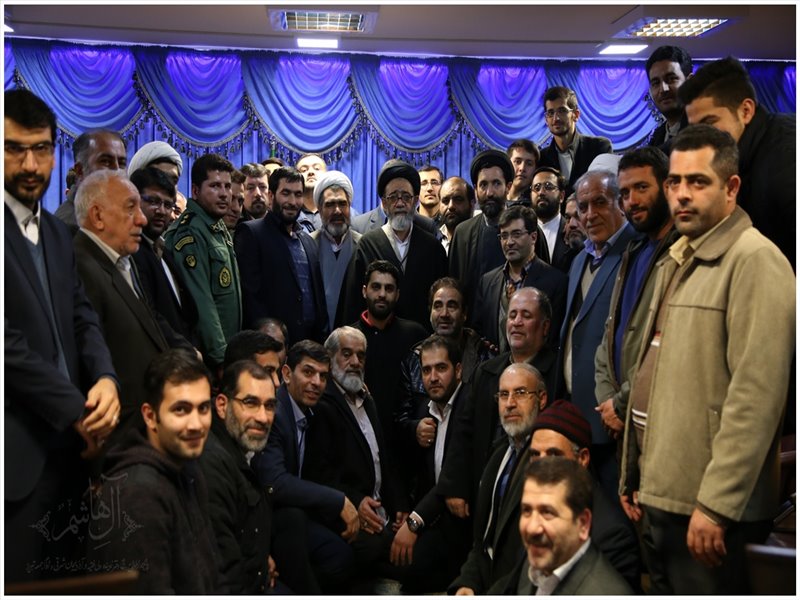 دیدار خادمان شهرک آسمانی فاطمیون تبریز