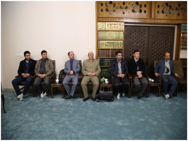 دیدار مسئول سازمان بسیج فرهنگیان کشور با نماینده ولی فقیه در آذربایجان شرقی