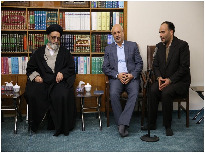 دیدار مسئول سازمان بسیج فرهنگیان کشور با نماینده ولی فقیه در آذربایجان شرقی