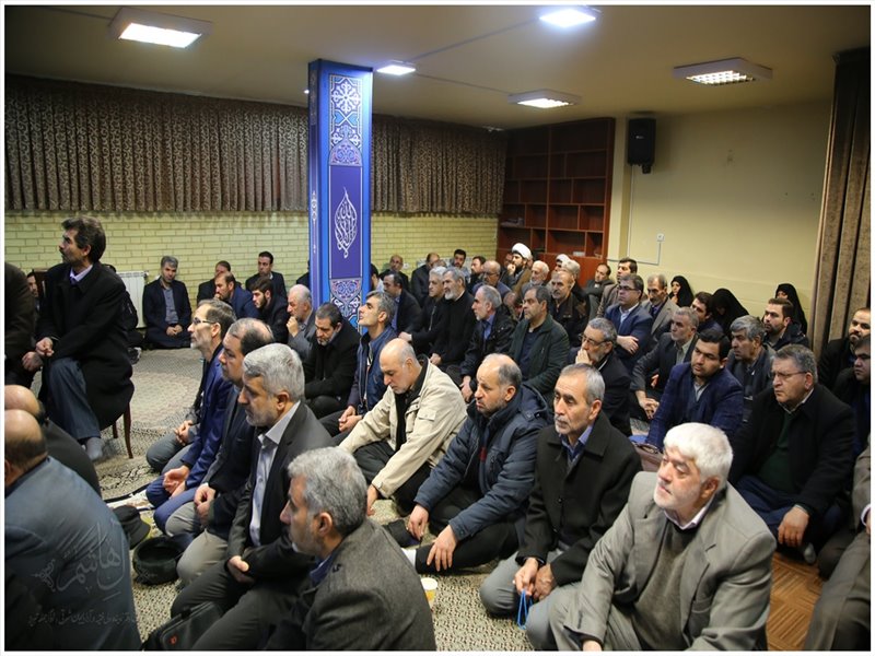 مراسم اختتامیه و تجلیل از خادمین اربعین حسینی