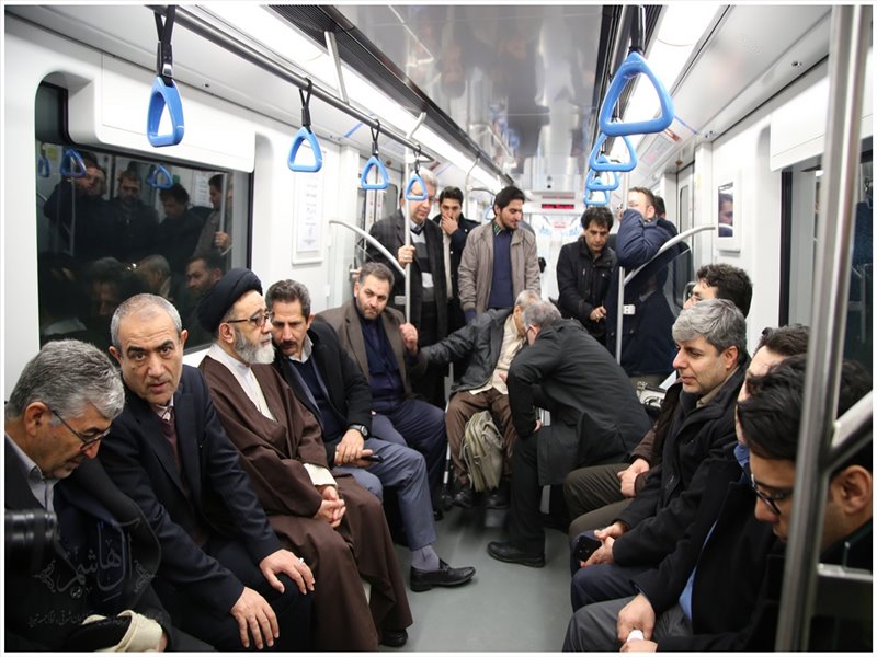 افتتاح فاز دوم خط مترو تا میدان ساعت