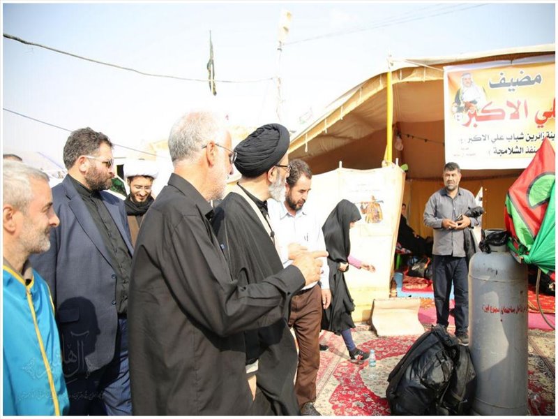 بازدید حجت الاسلام‌ والمسلمین آل هاشم از مرز شلمچه