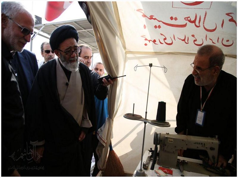 بازدید حجت الاسلام‌ والمسلمین آل هاشم از مرز شلمچه