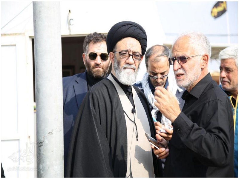 بازدید حجت الاسلام‌ والمسلمین آل هاشم از مرز شلمچه