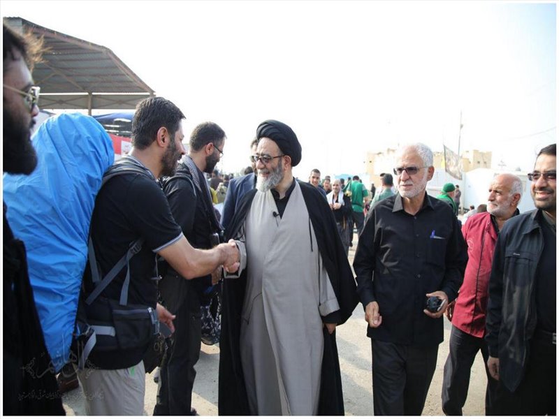 بازدید حجت الاسلام‌ والمسلمین آل هاشم از مرز شلمچه