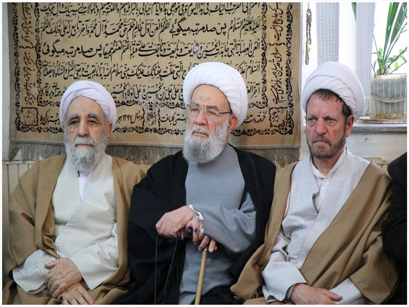 مراسم کلنگ زنی مسجد ملاحسن خیابان شهید مفتح