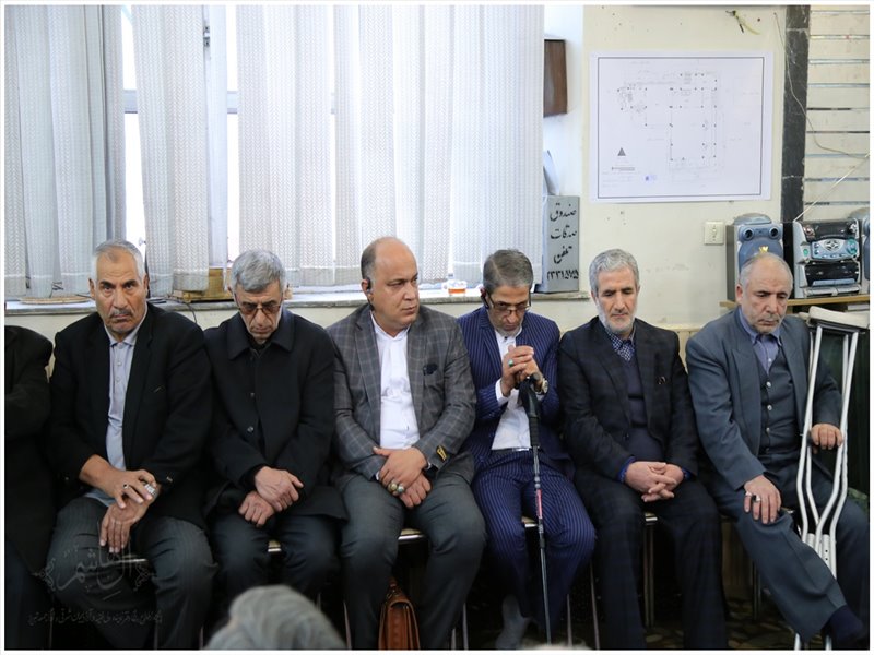 مراسم کلنگ زنی مسجد ملاحسن خیابان شهید مفتح