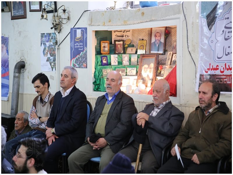 مراسم کلنگ زنی مسجد ملاحسن خیابان شهید مفتح