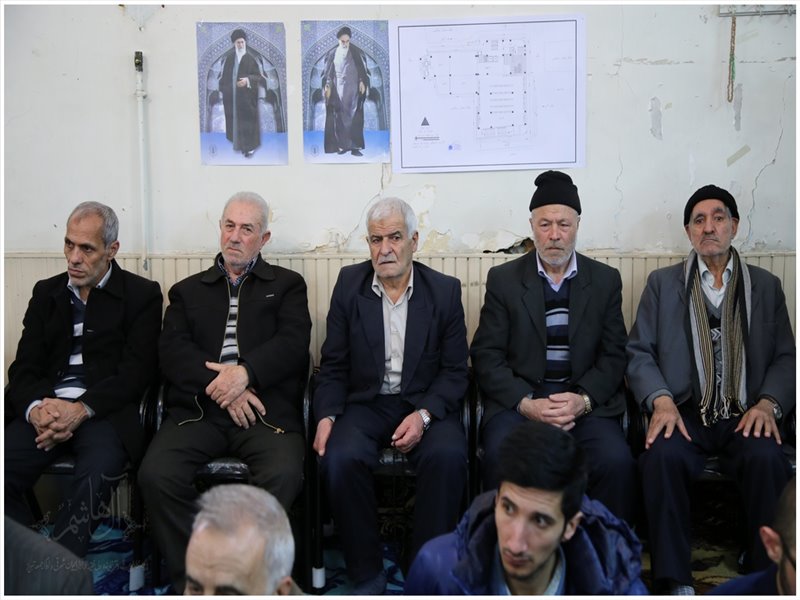مراسم کلنگ زنی مسجد ملاحسن خیابان شهید مفتح
